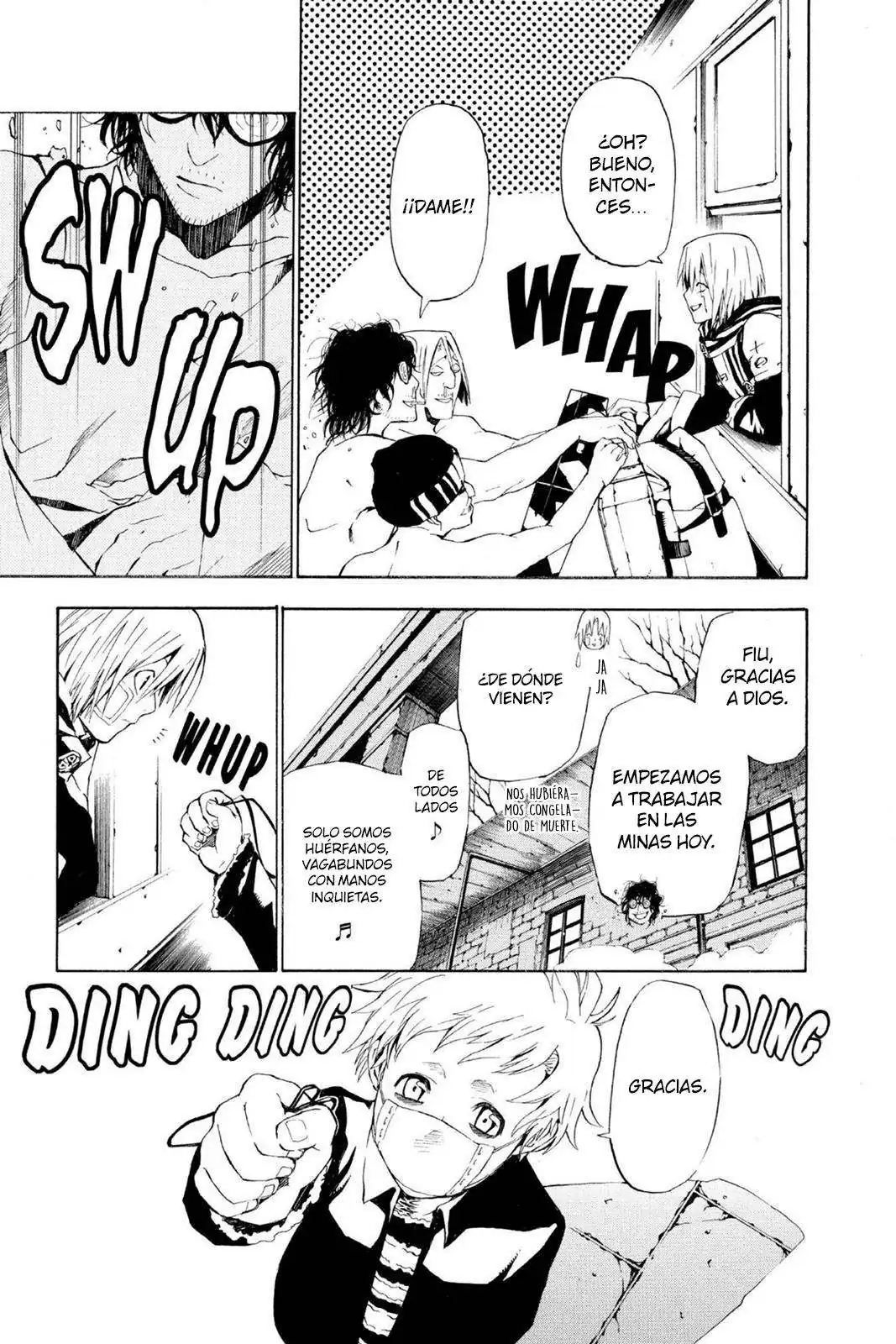 Página 8 — D.Gray-man Capítulo 42
