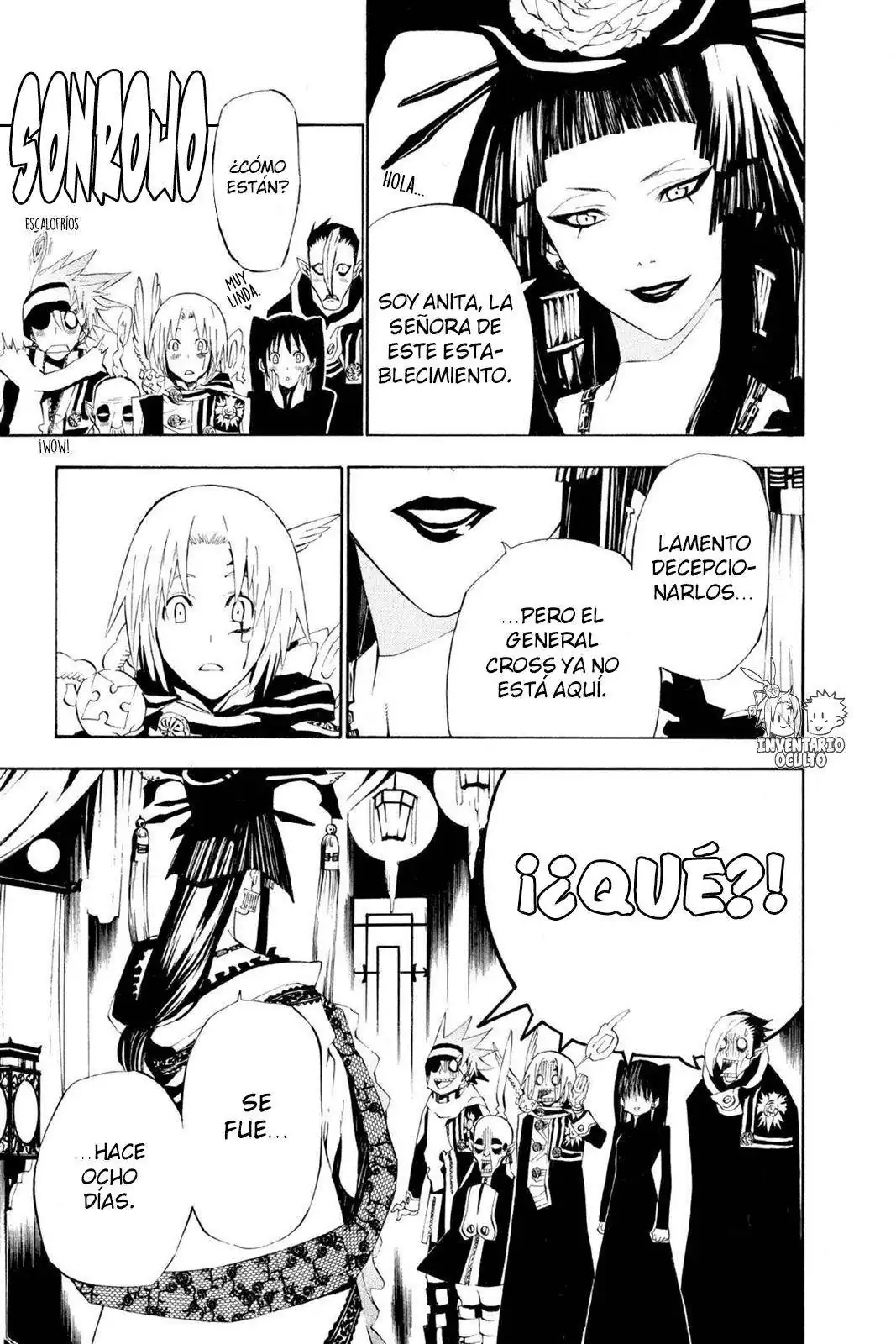 Página 8 — D.Gray-man Capítulo 46