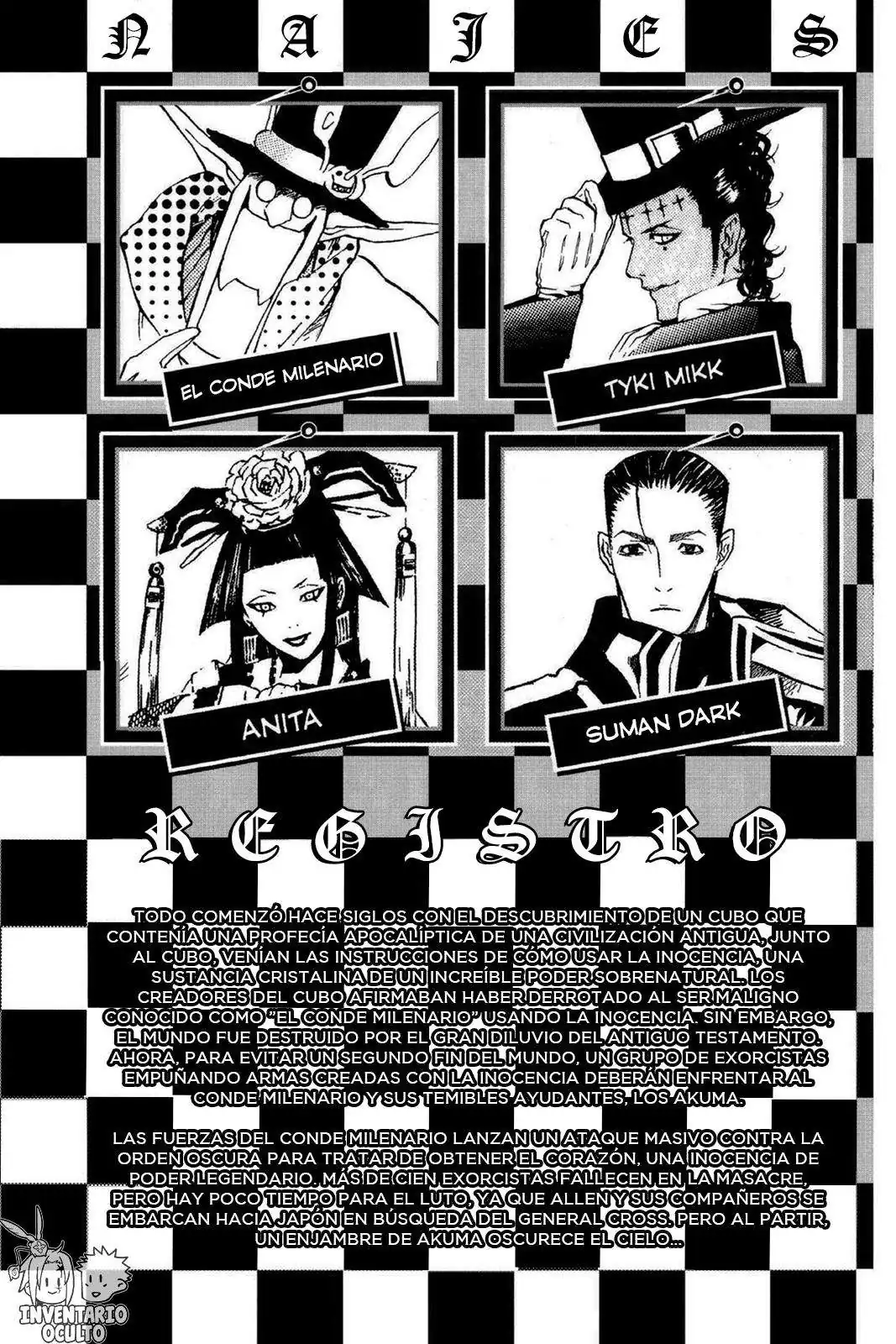 Página 6 — D.Gray-man Capítulo 47