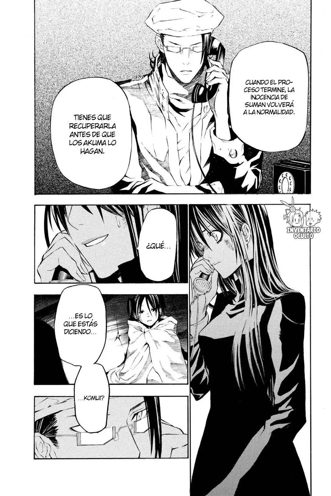 Página 8 — D.Gray-man Capítulo 52
