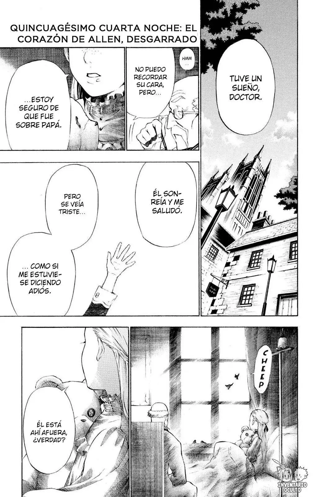 Página 1 — D.Gray-man Capítulo 54