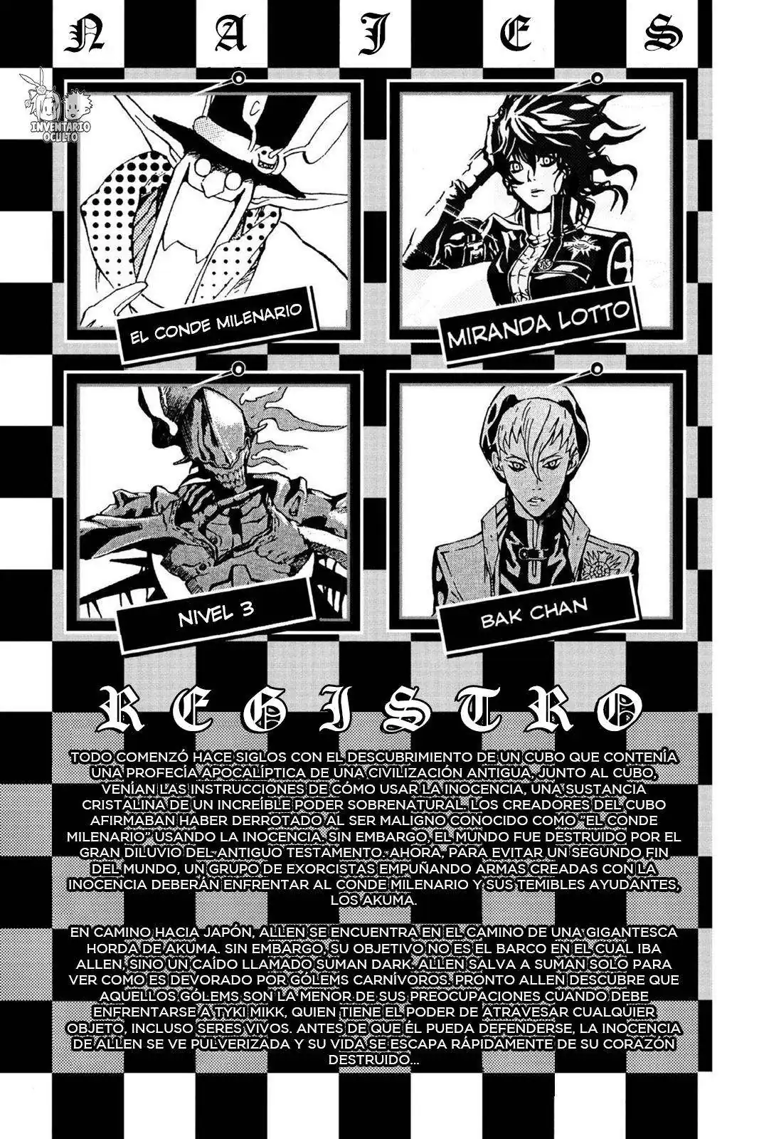 Página 6 — D.Gray-man Capítulo 57