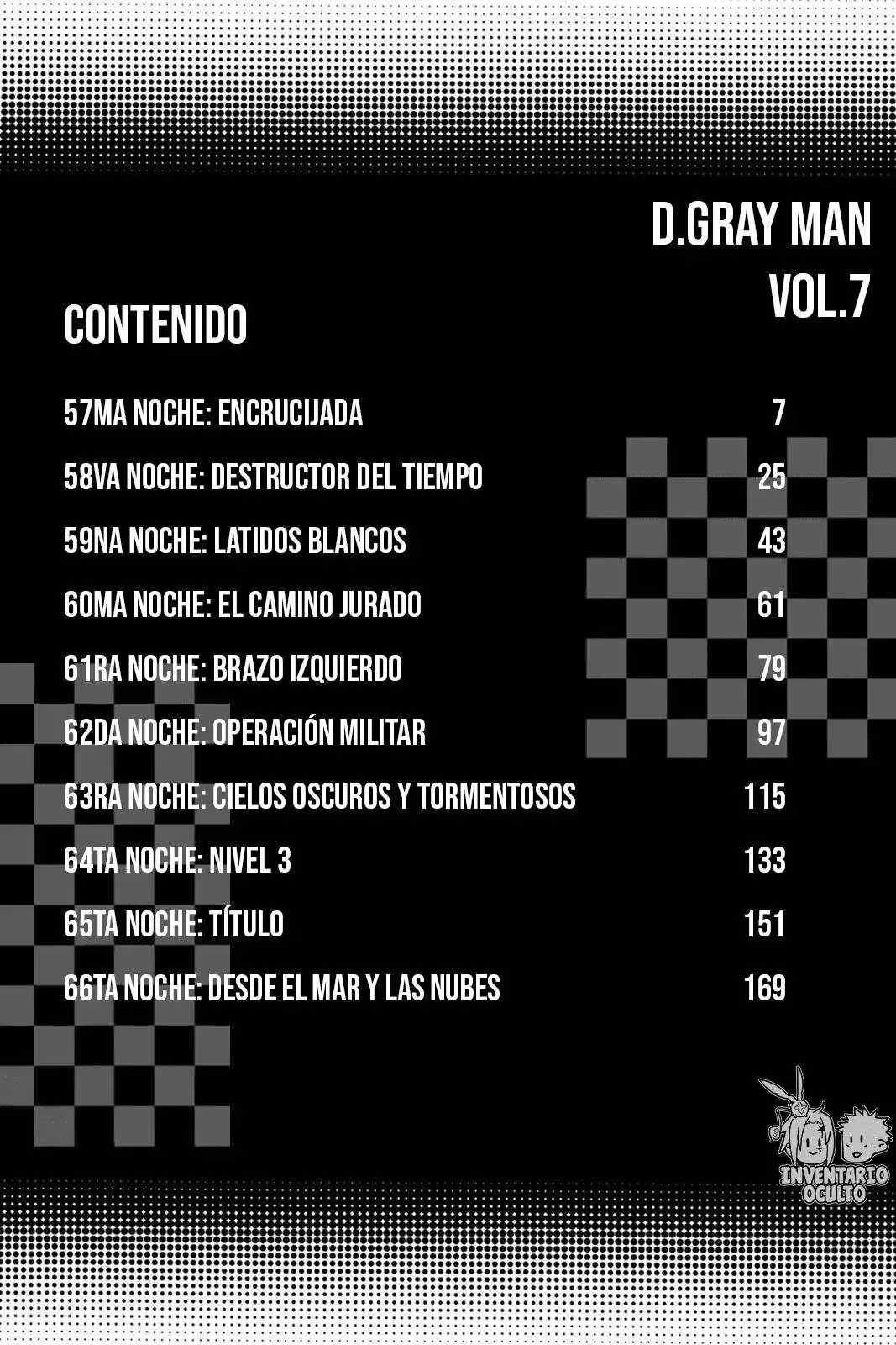 Página 7 — D.Gray-man Capítulo 57
