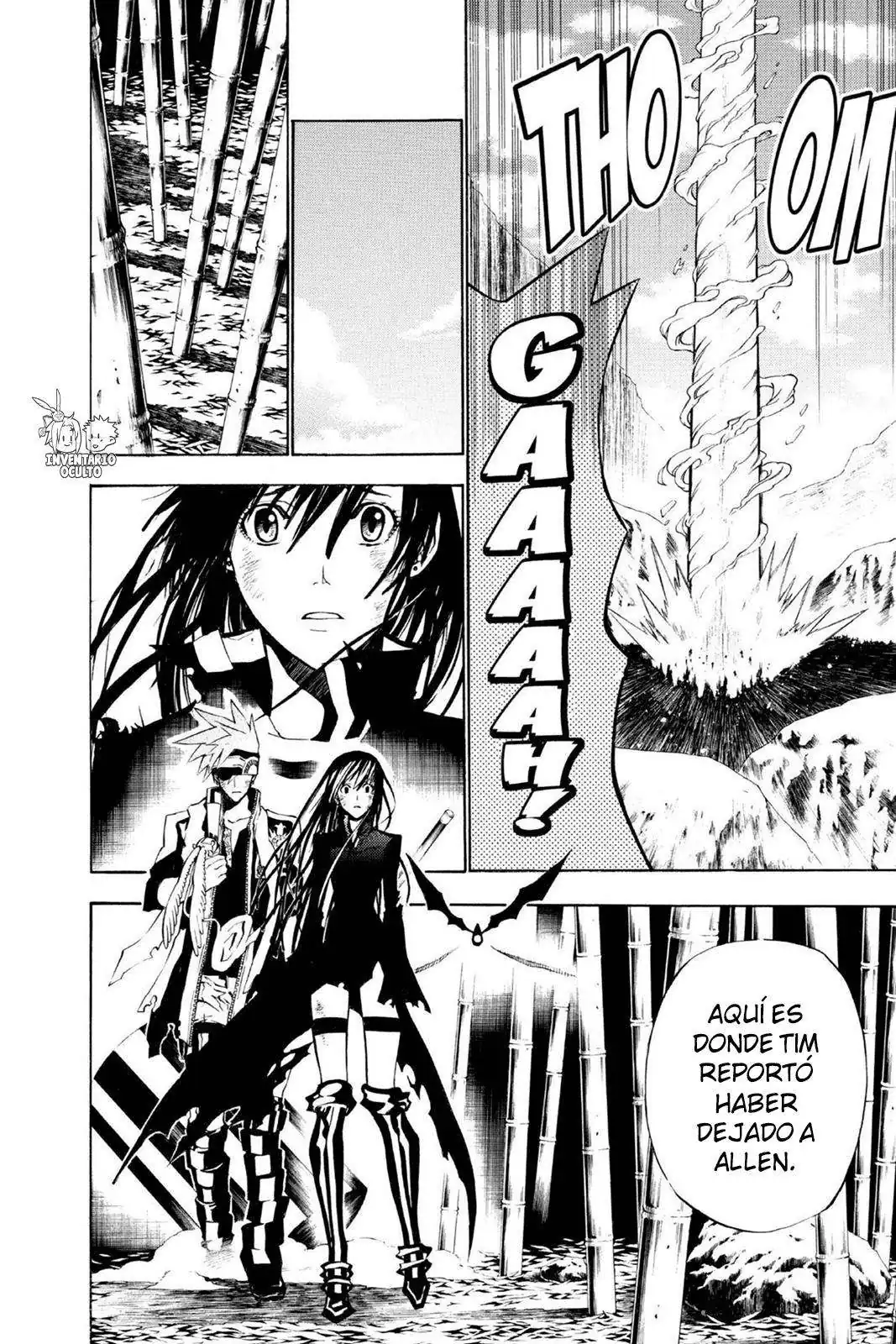Página 17 — D.Gray-man Capítulo 57