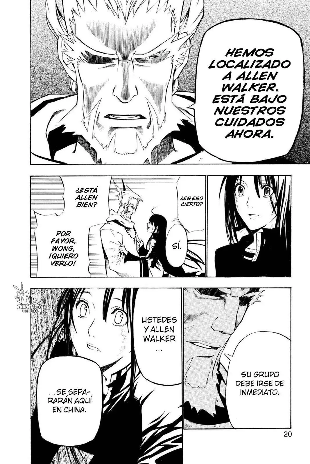 Página 21 — D.Gray-man Capítulo 57