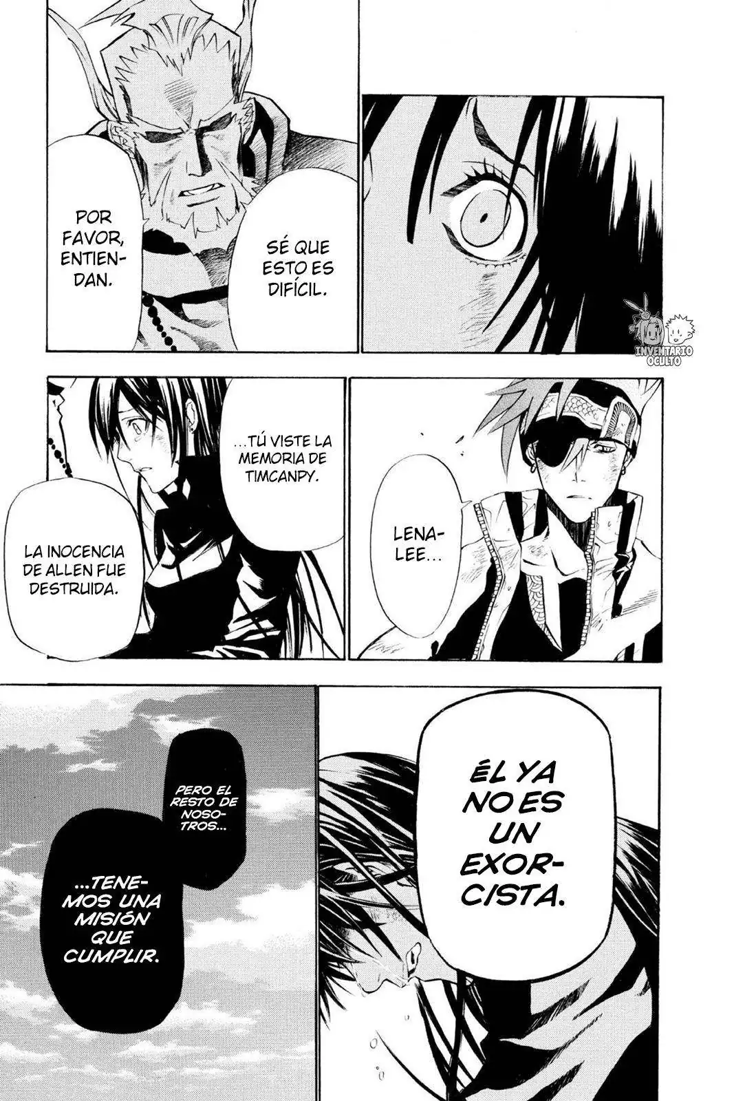 Página 22 — D.Gray-man Capítulo 57
