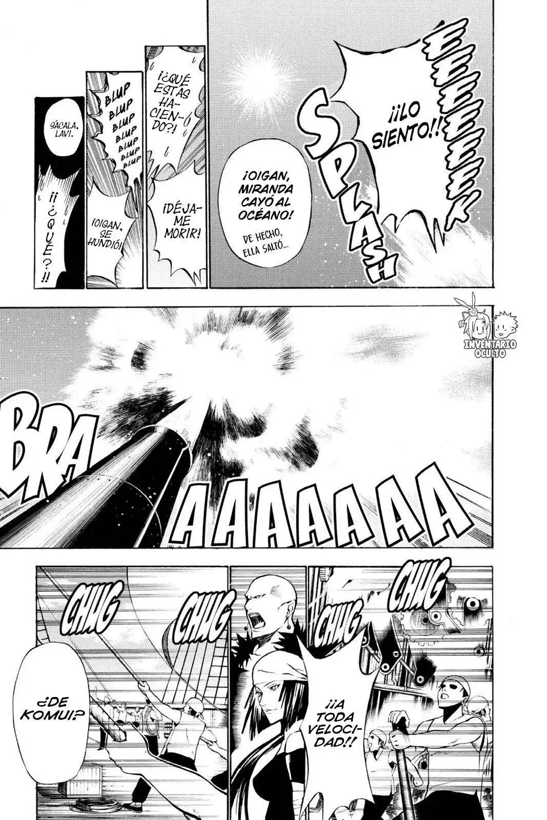 Página 8 — D.Gray-man Capítulo 58