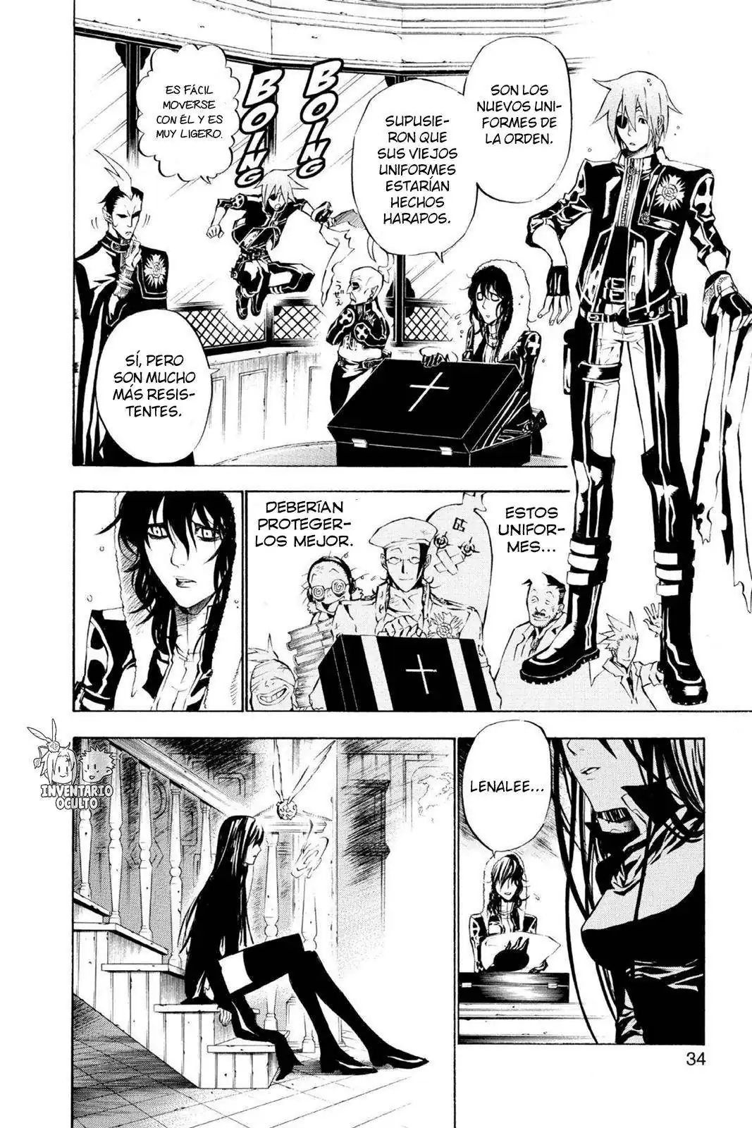 Página 9 — D.Gray-man Capítulo 58