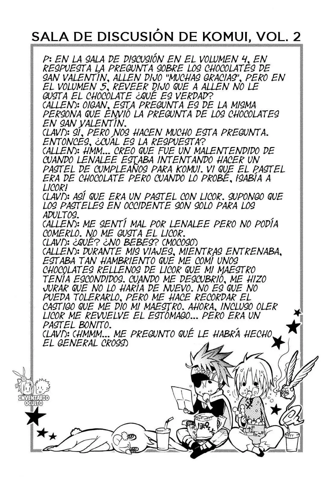 Página 16 — D.Gray-man Capítulo 58