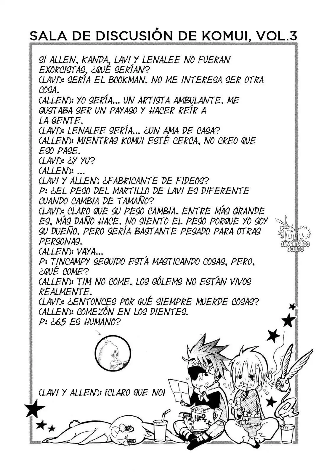 Página 19 — D.Gray-man Capítulo 59