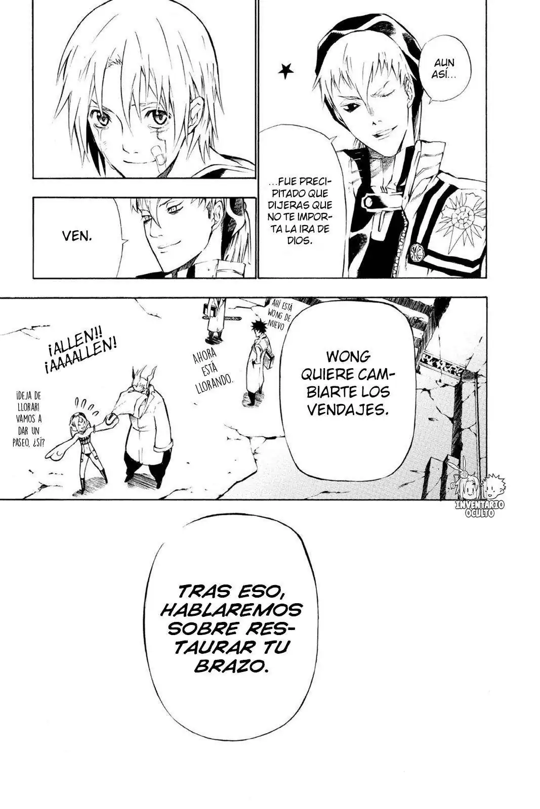 Página 18 — D.Gray-man Capítulo 60