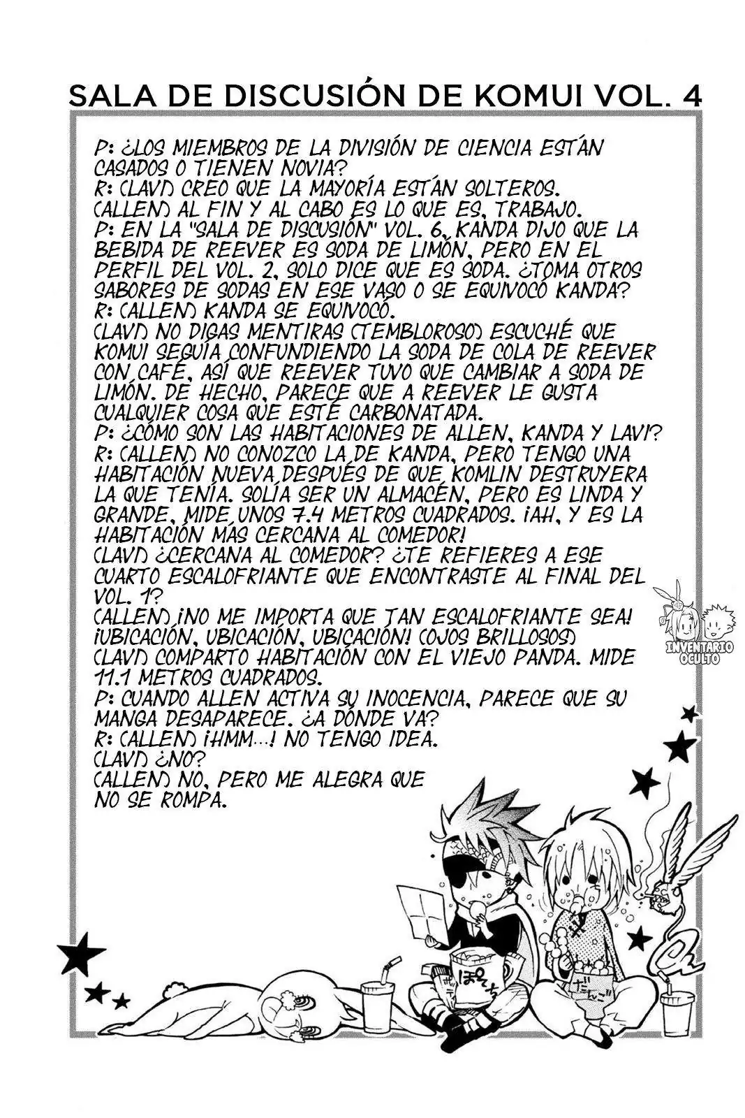 Página 19 — D.Gray-man Capítulo 60