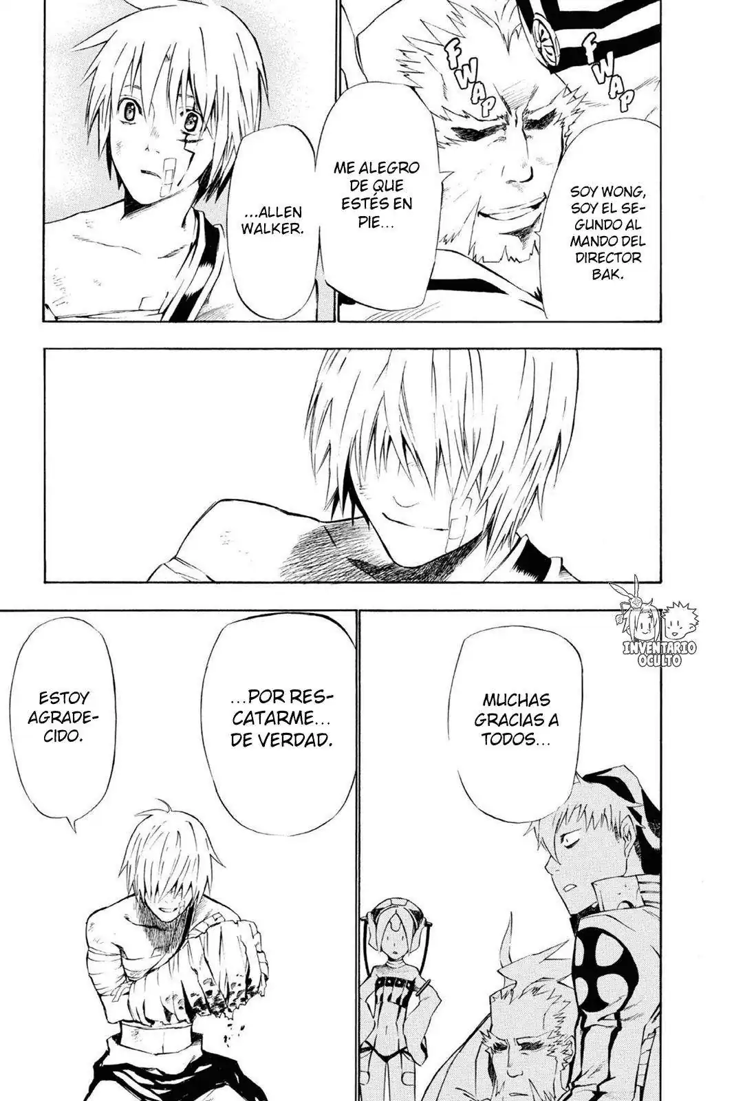 Página 6 — D.Gray-man Capítulo 61