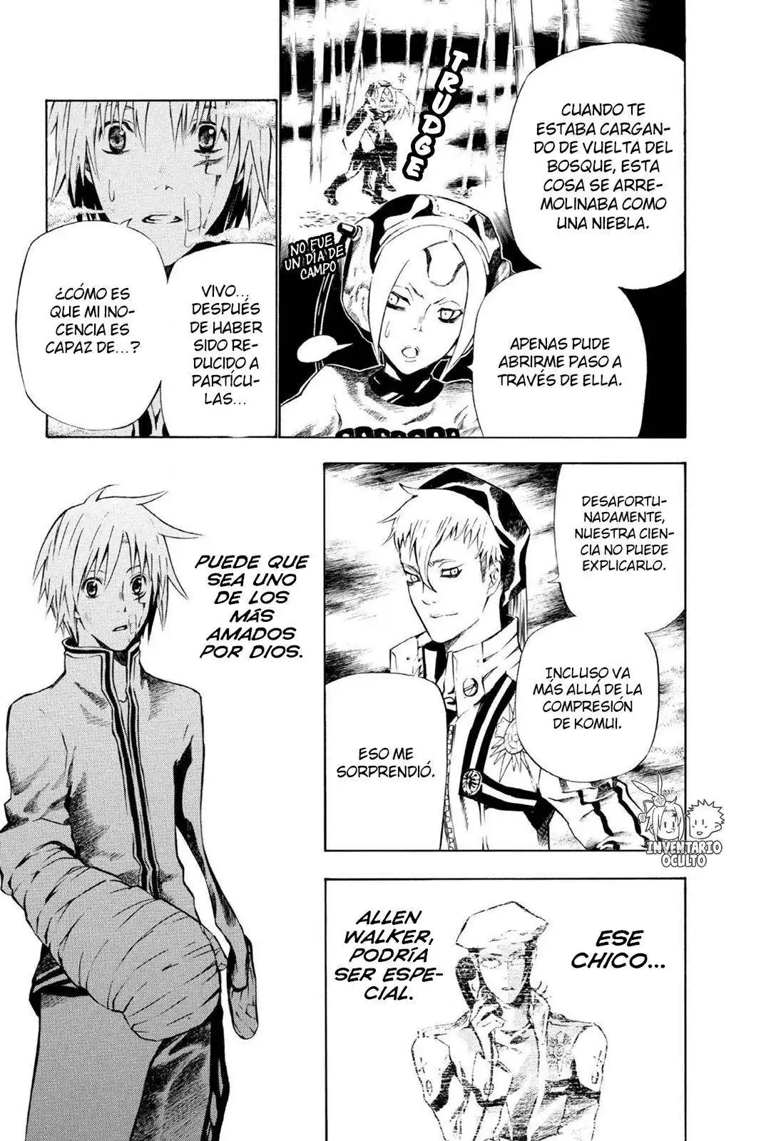 Página 10 — D.Gray-man Capítulo 61