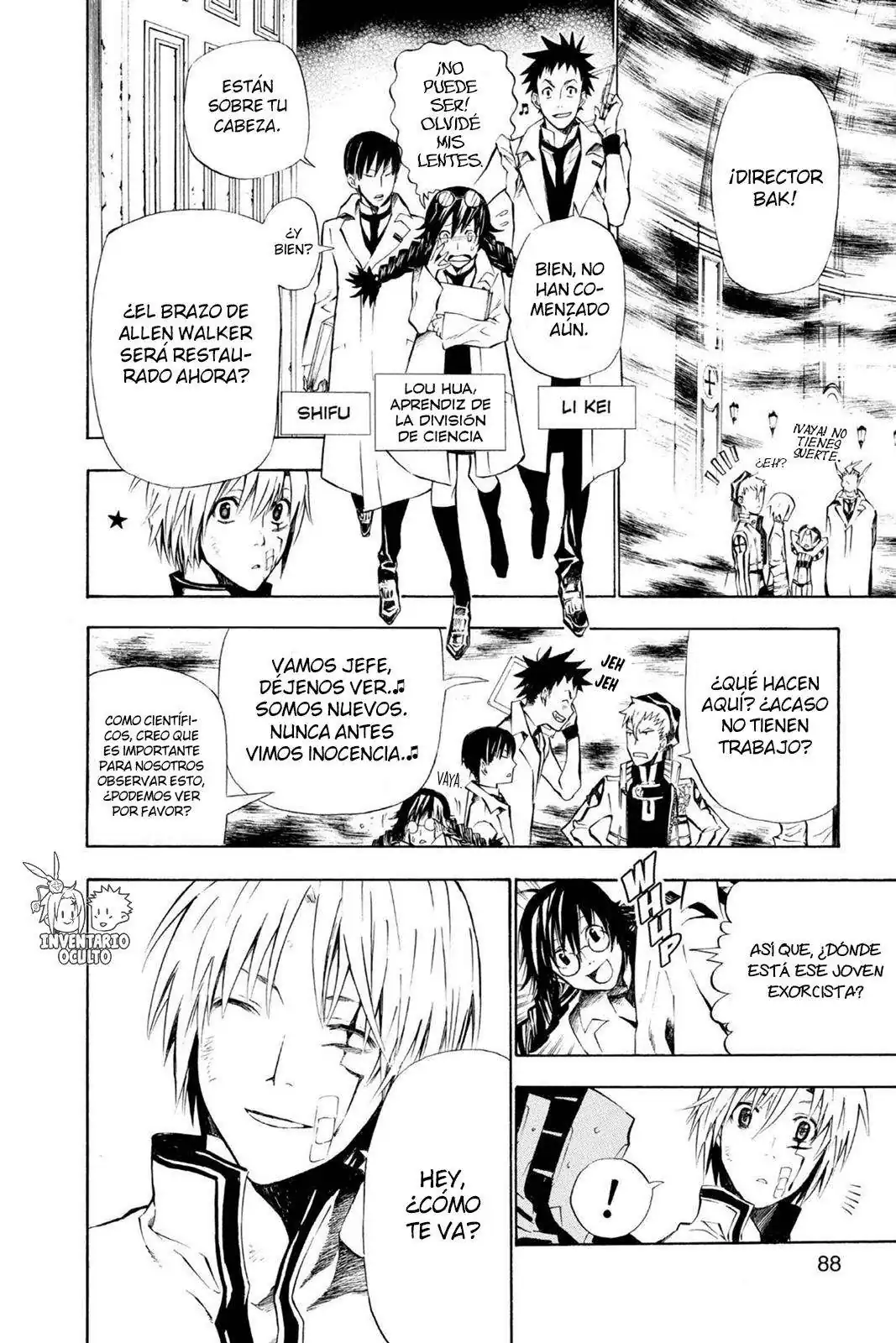 Página 11 — D.Gray-man Capítulo 61