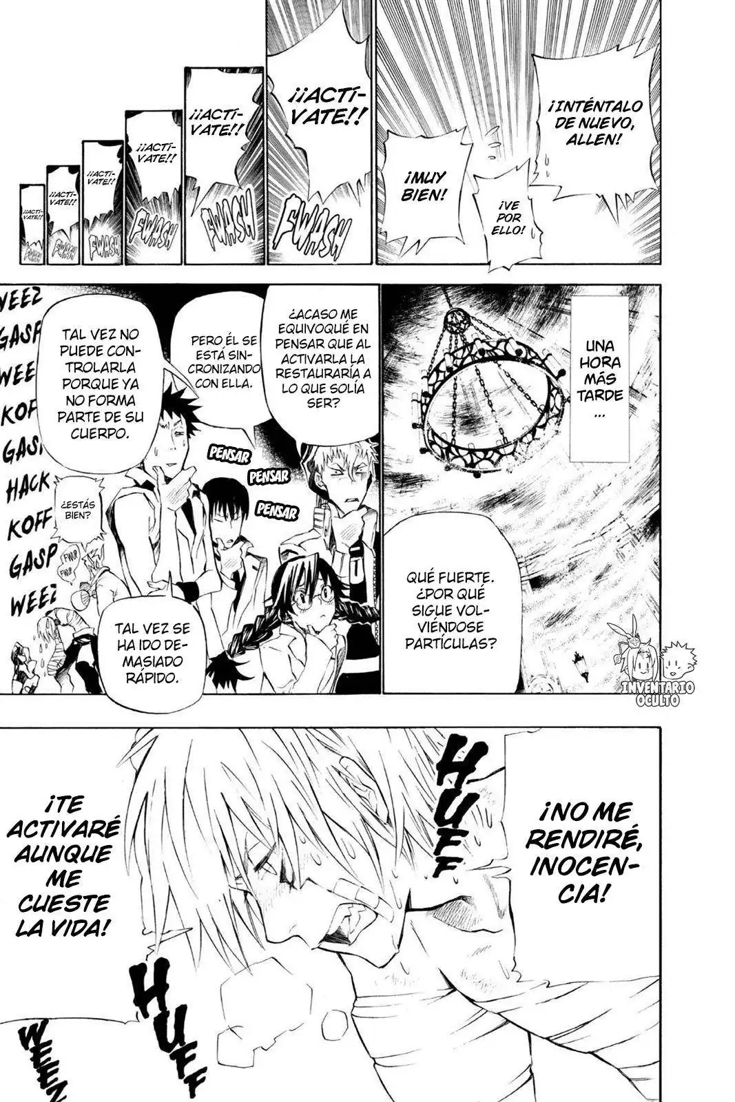 Página 17 — D.Gray-man Capítulo 61