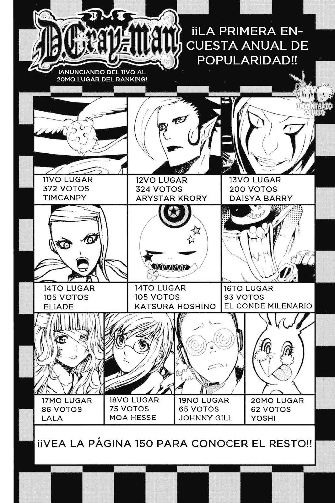 Página 18 — D.Gray-man Capítulo 63