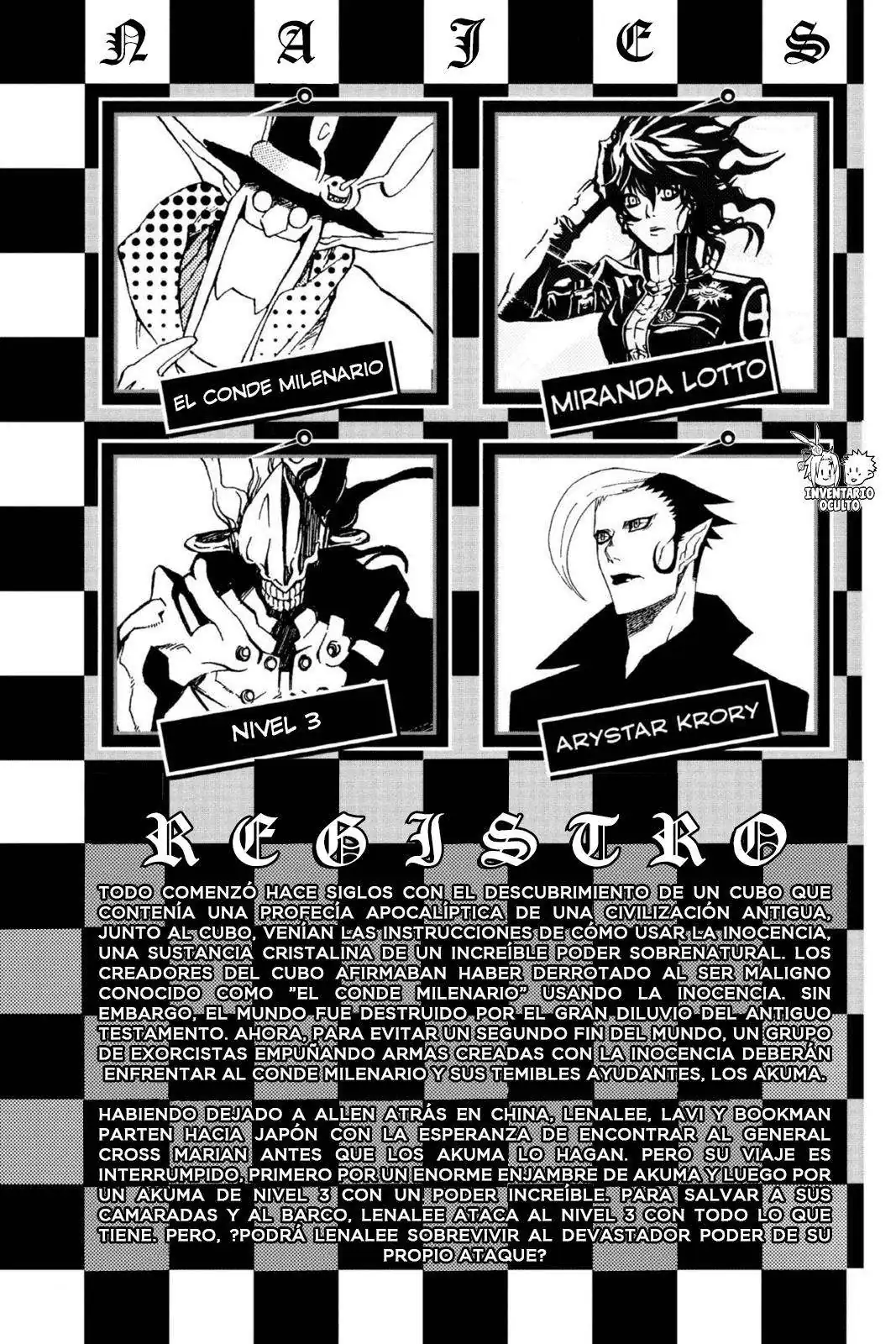 Página 6 — D.Gray-man Capítulo 67