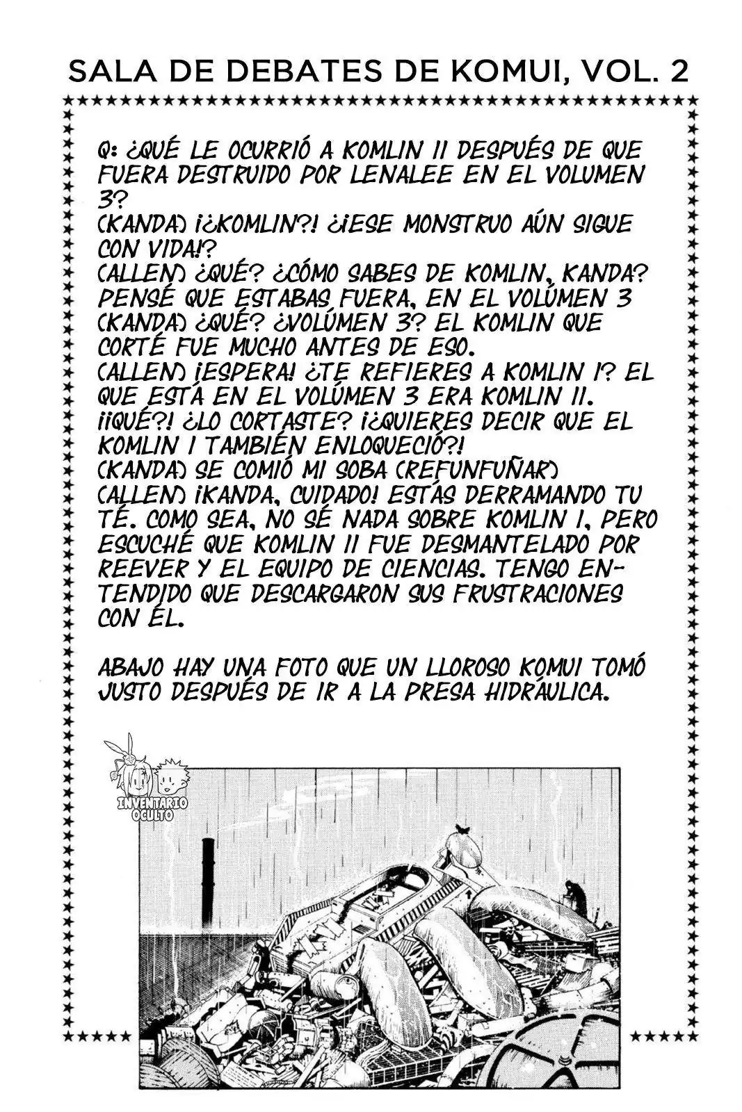 Página 19 — D.Gray-man Capítulo 69