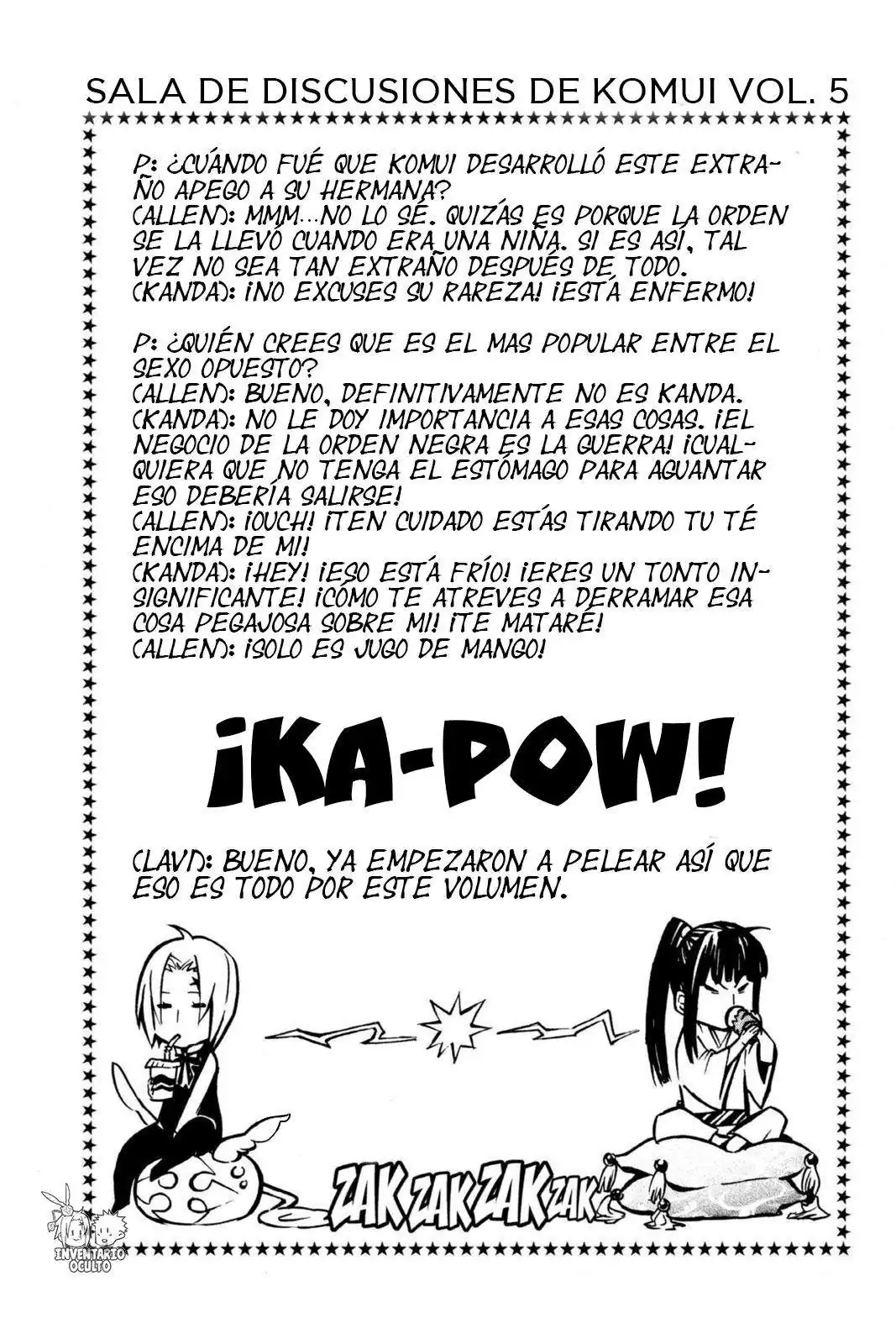 Página 18 — D.Gray-man Capítulo 72