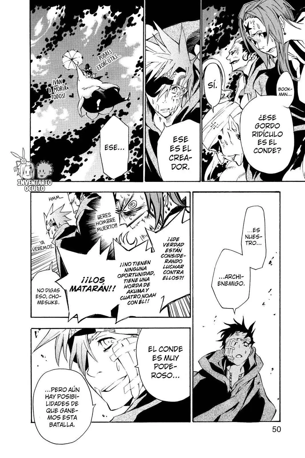Página 8 — D.Gray-man Capítulo 79