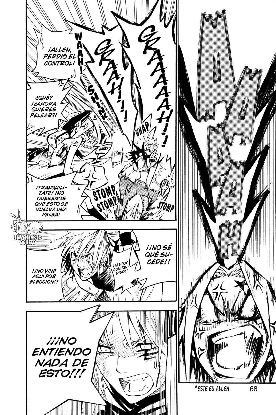 Página 8 — D.Gray-man Capítulo 80