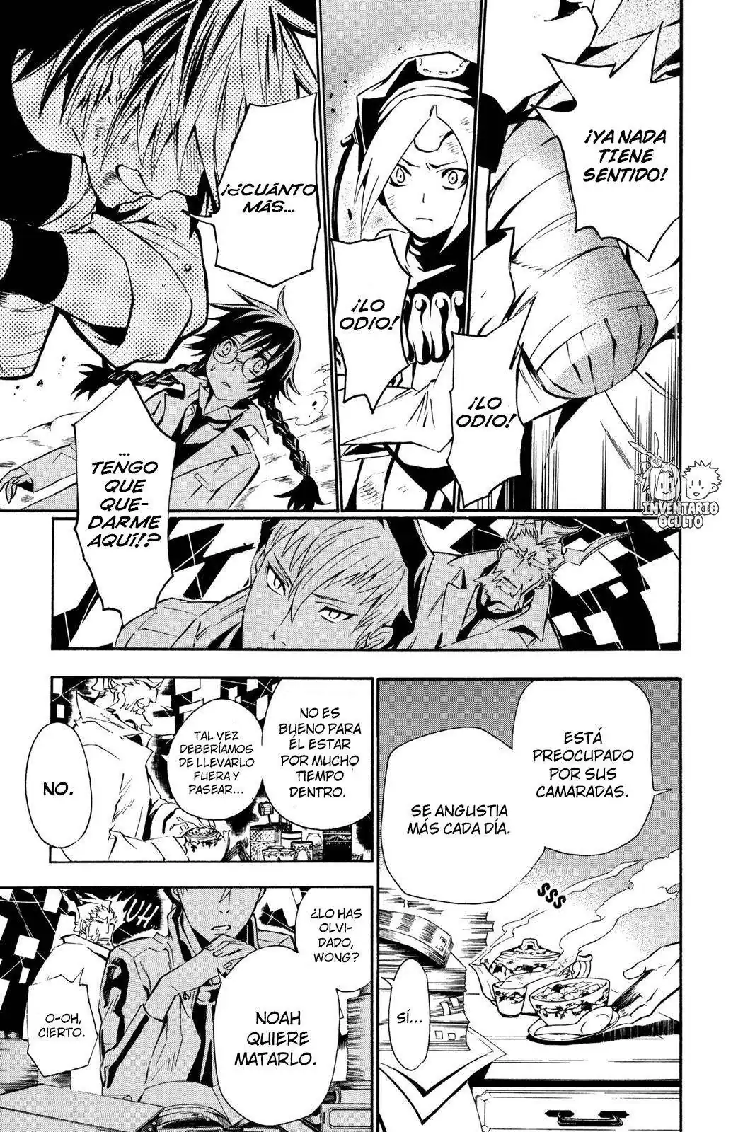 Página 9 — D.Gray-man Capítulo 80
