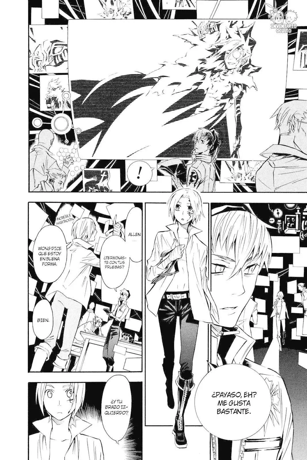Página 10 — D.Gray-man Capítulo 85