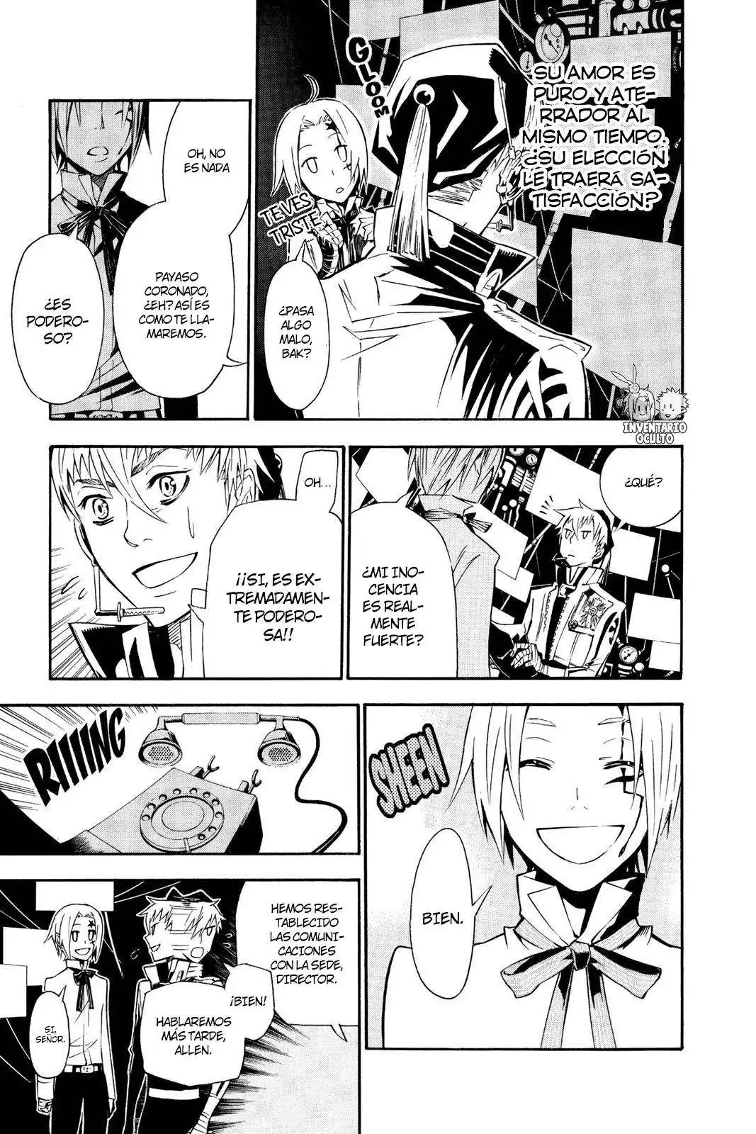 Página 13 — D.Gray-man Capítulo 85