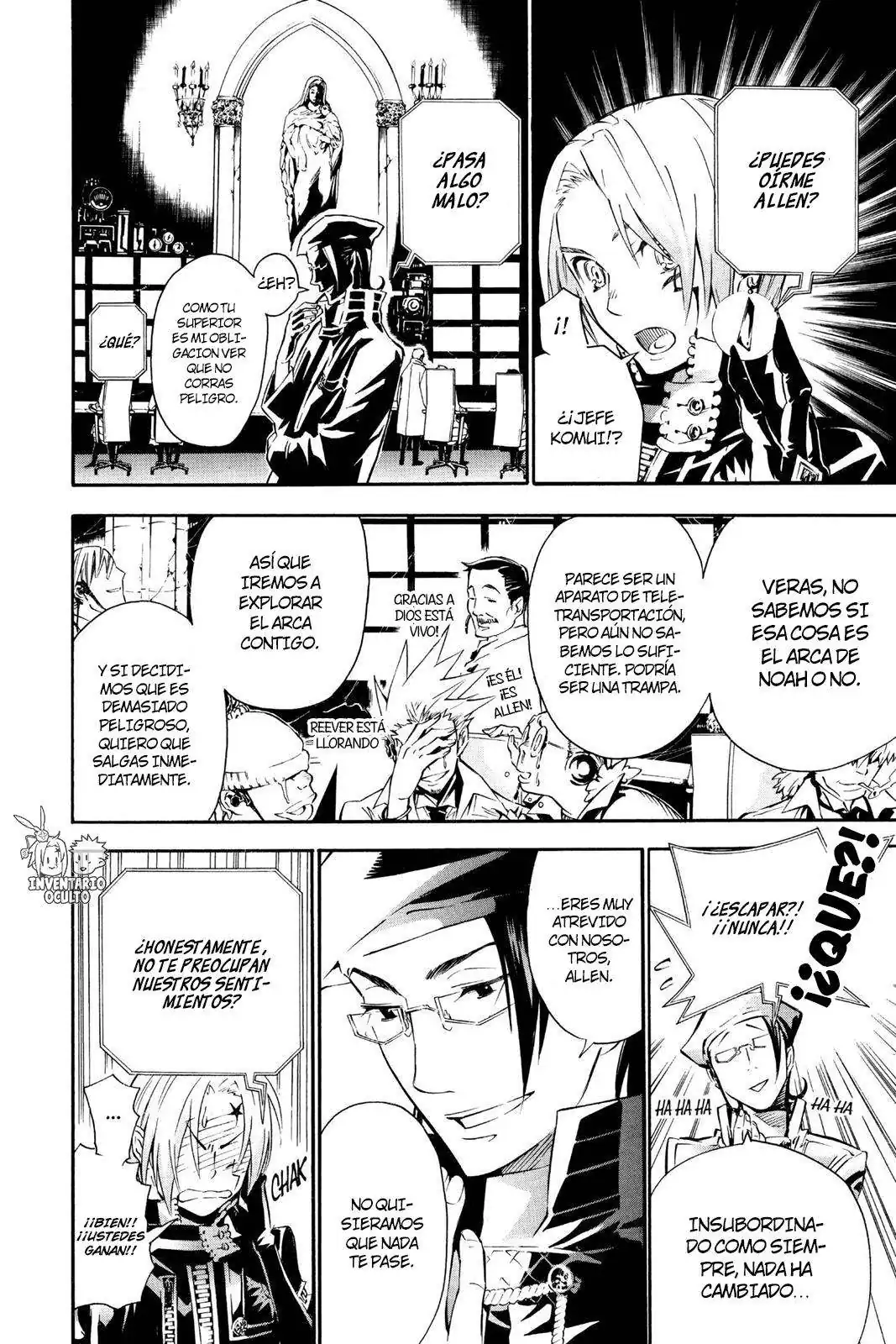 Página 13 — D.Gray-man Capítulo 86