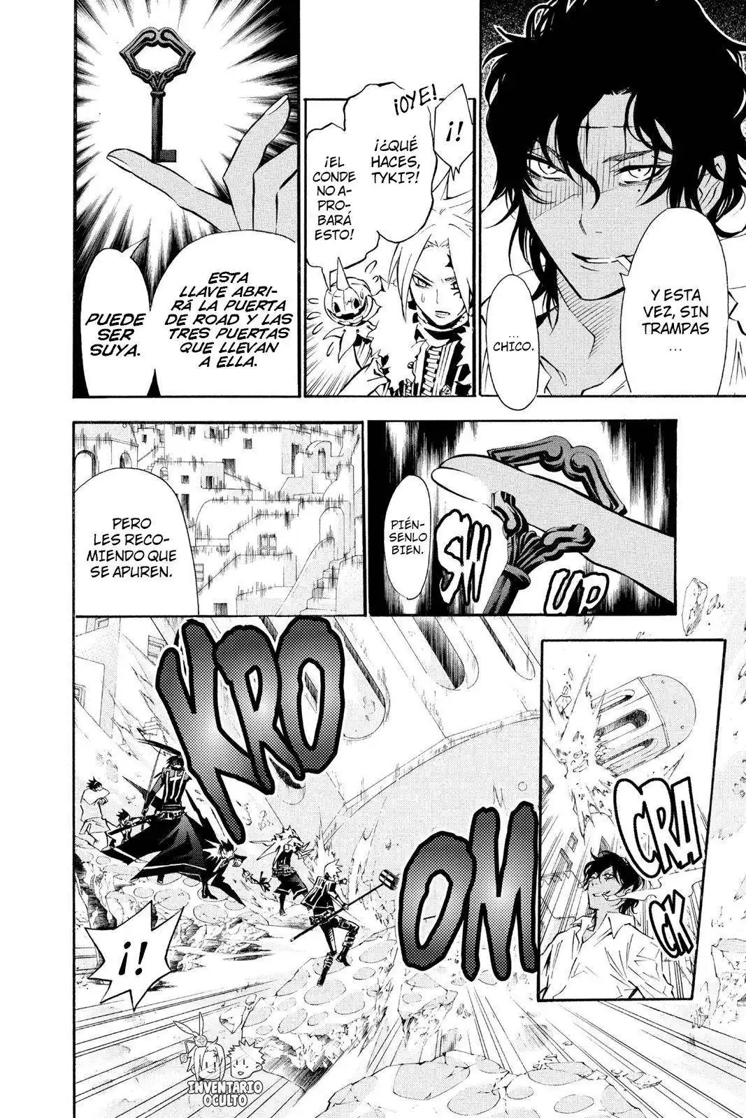 Página 8 — D.Gray-man Capítulo 91