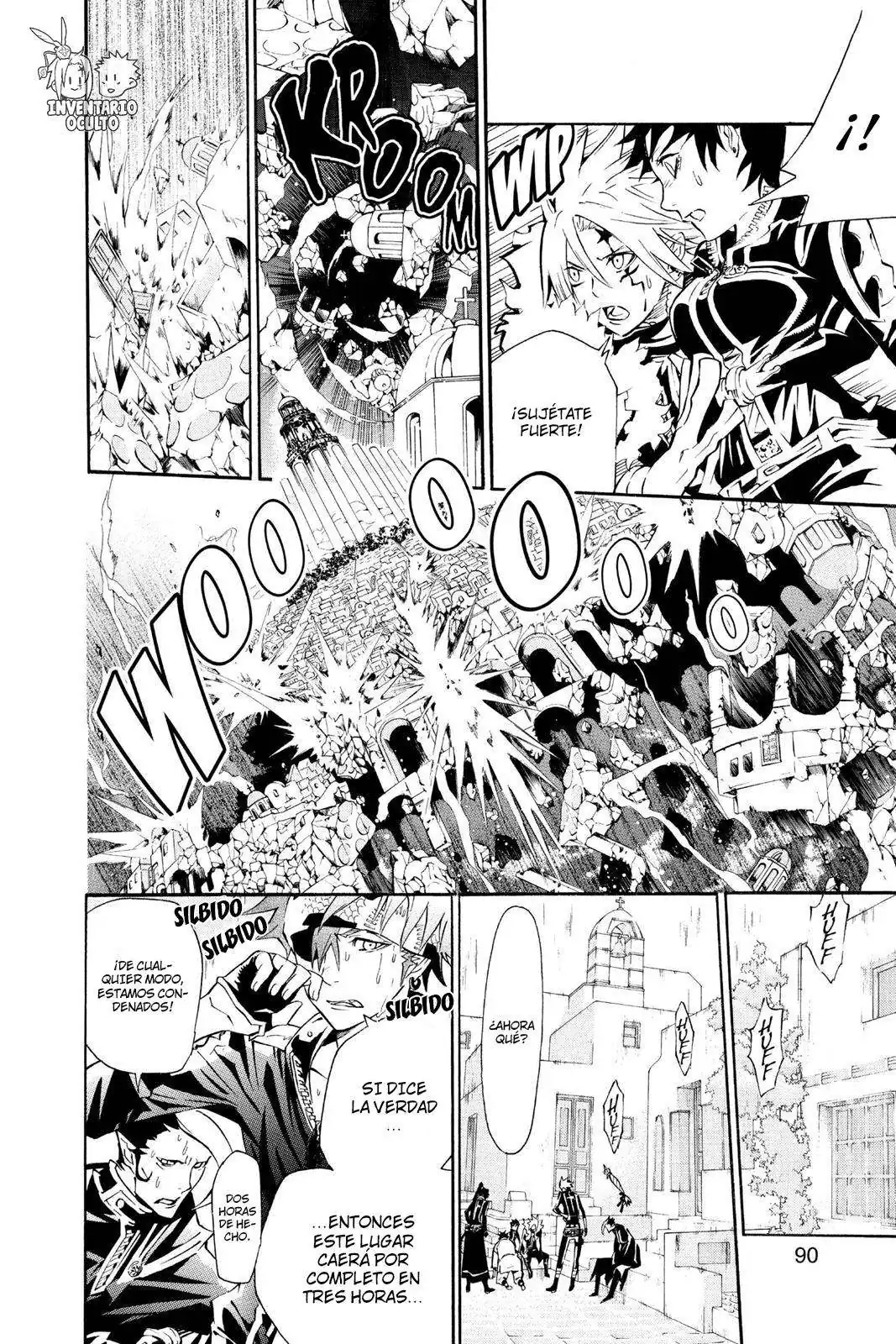 Página 12 — D.Gray-man Capítulo 91