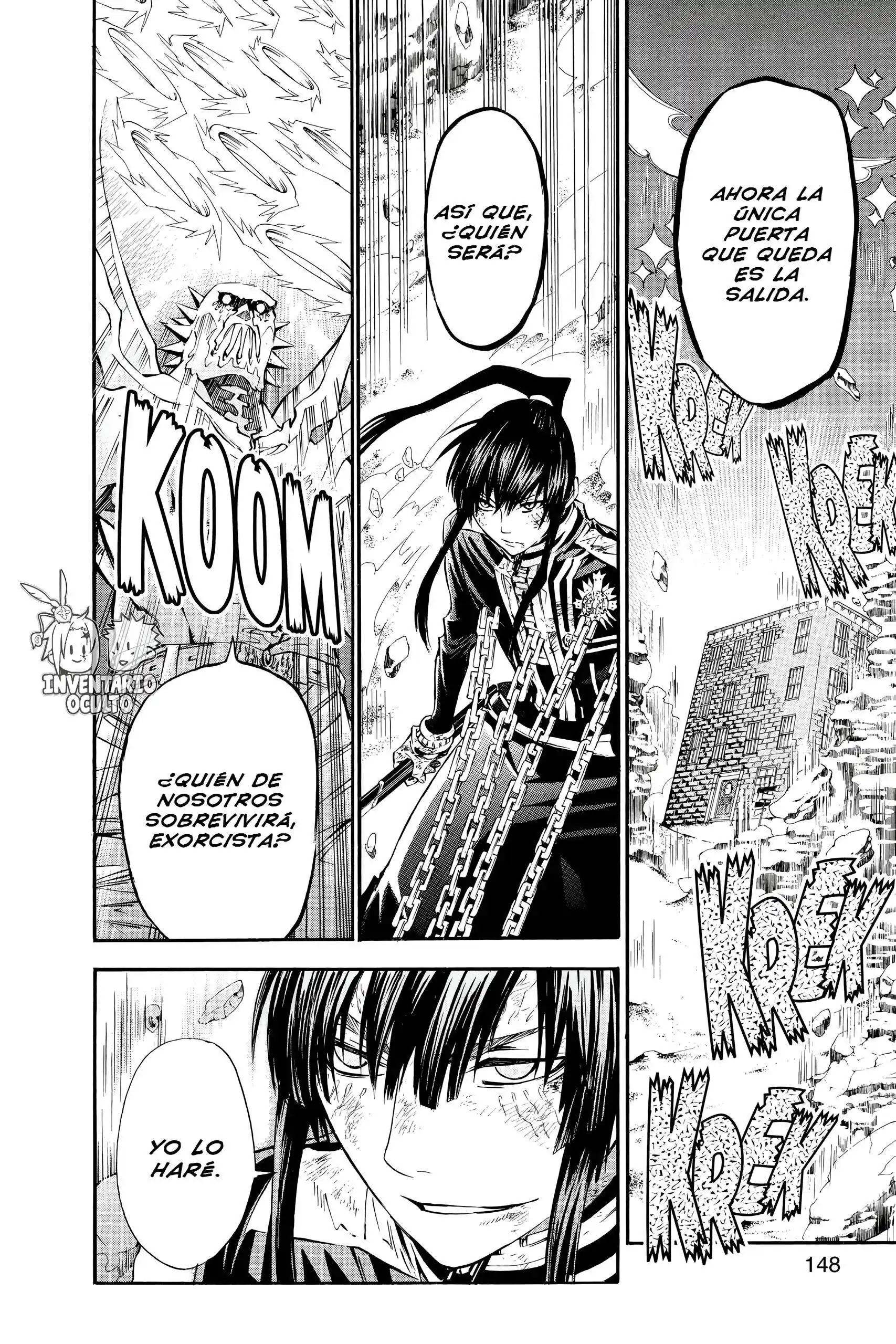 Página 4 — D.Gray-man Capítulo 95