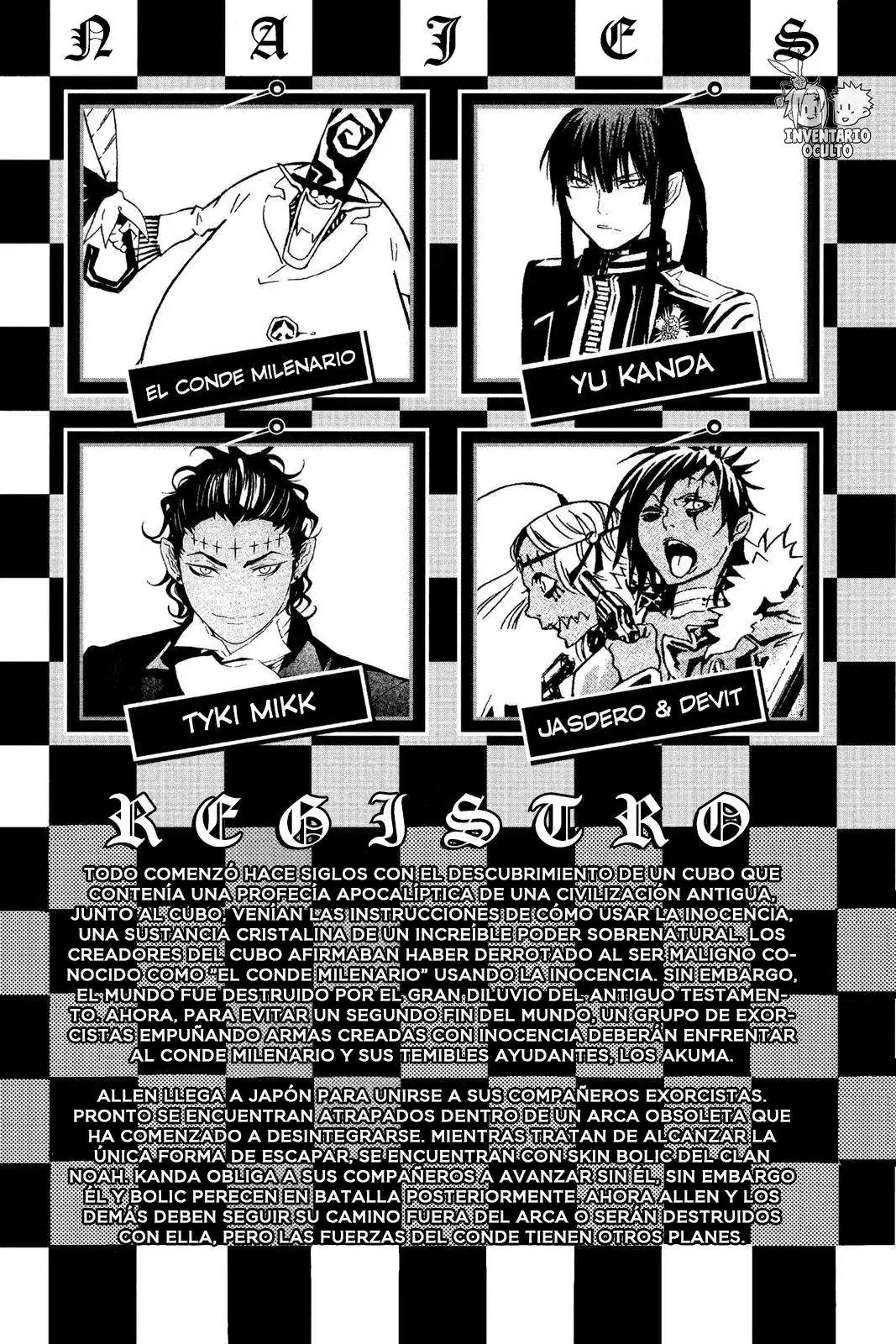 Página 6 — D.Gray-man Capítulo 98