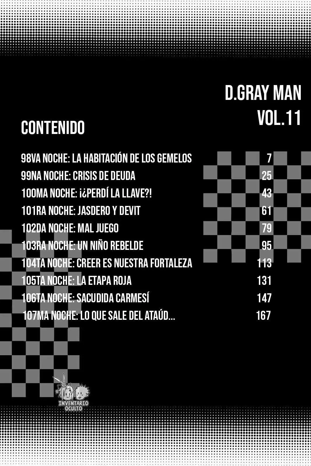 Página 7 — D.Gray-man Capítulo 98