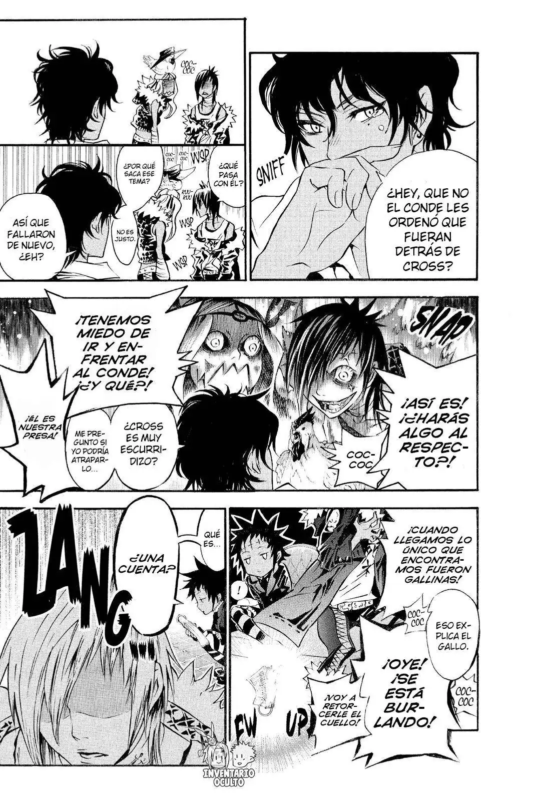 Página 13 — D.Gray-man Capítulo 98