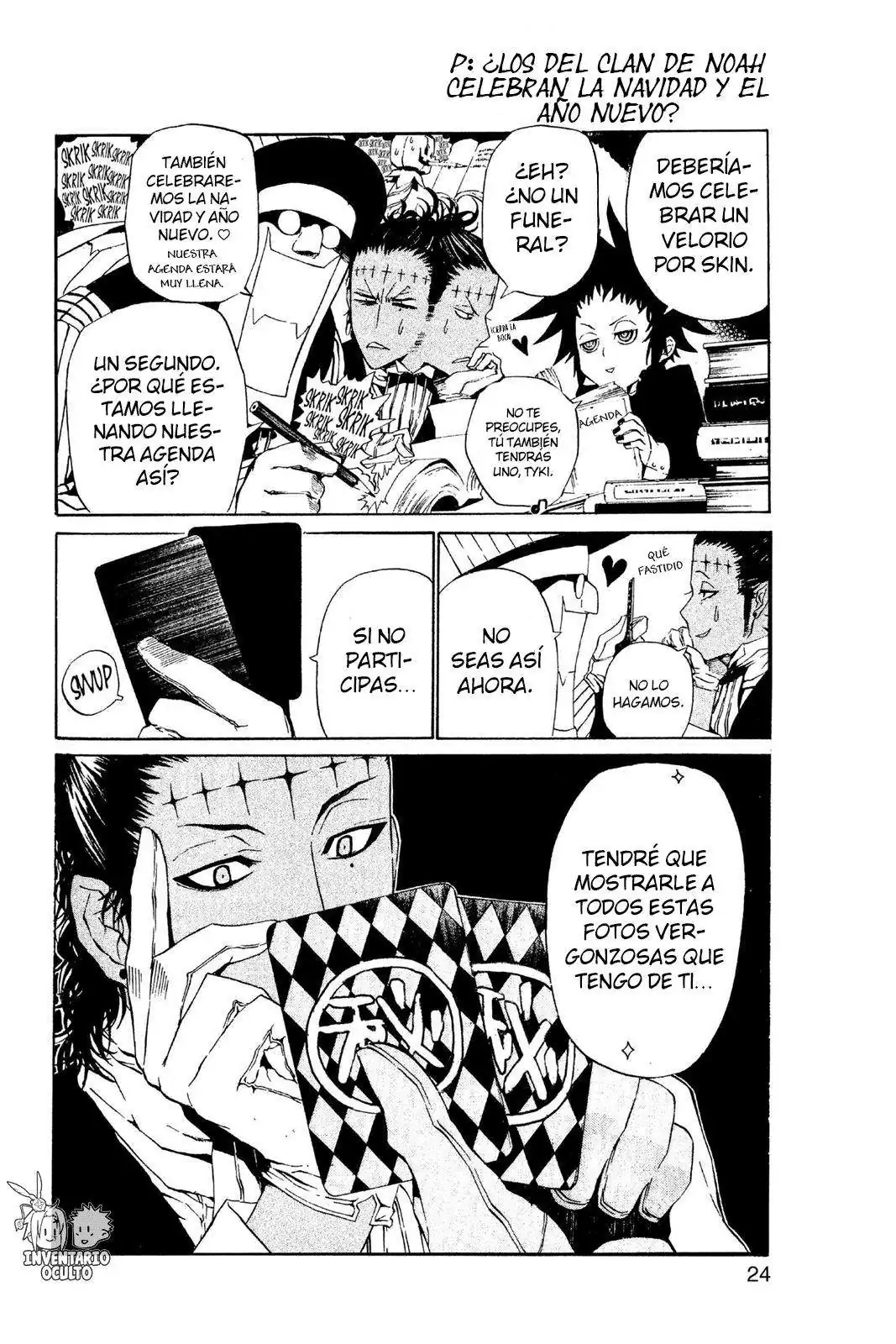 Página 25 — D.Gray-man Capítulo 98
