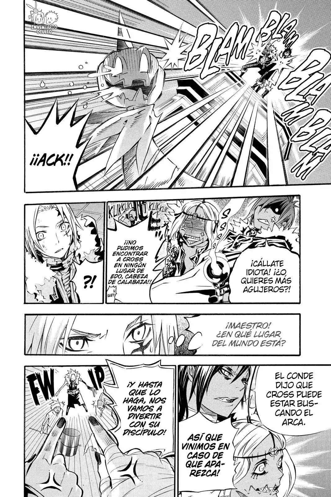 Página 9 — D.Gray-man Capítulo 99