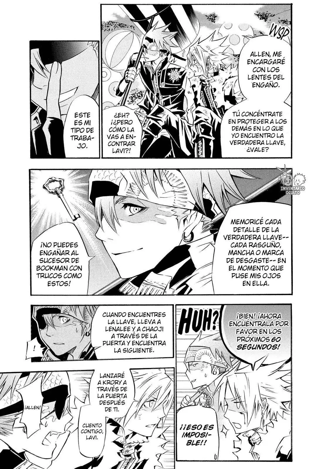 Página 10 — D.Gray-man Capítulo 100