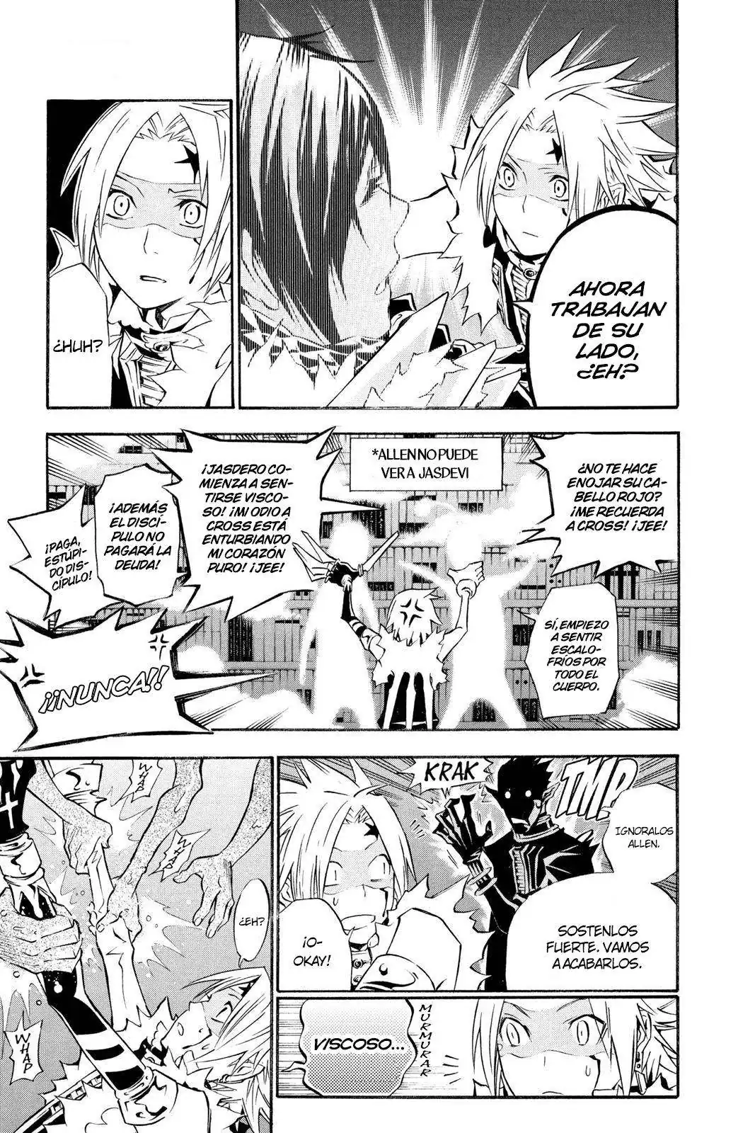 Página 8 — D.Gray-man Capítulo 101