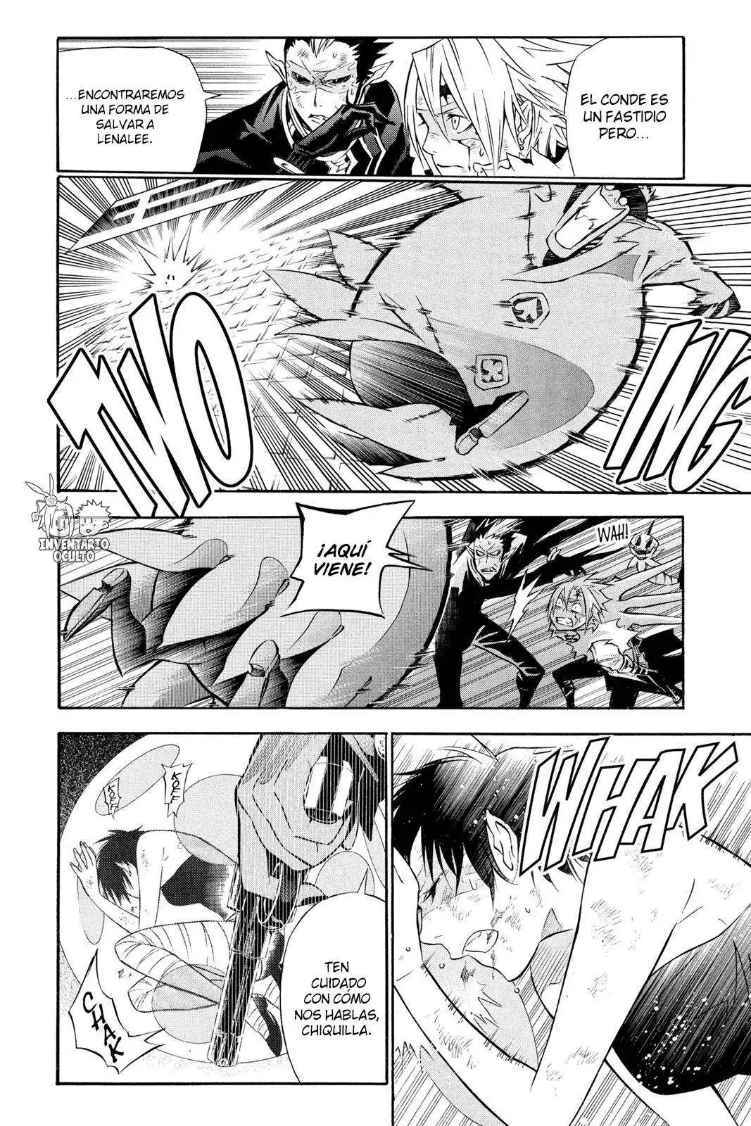 Página 9 — D.Gray-man Capítulo 102