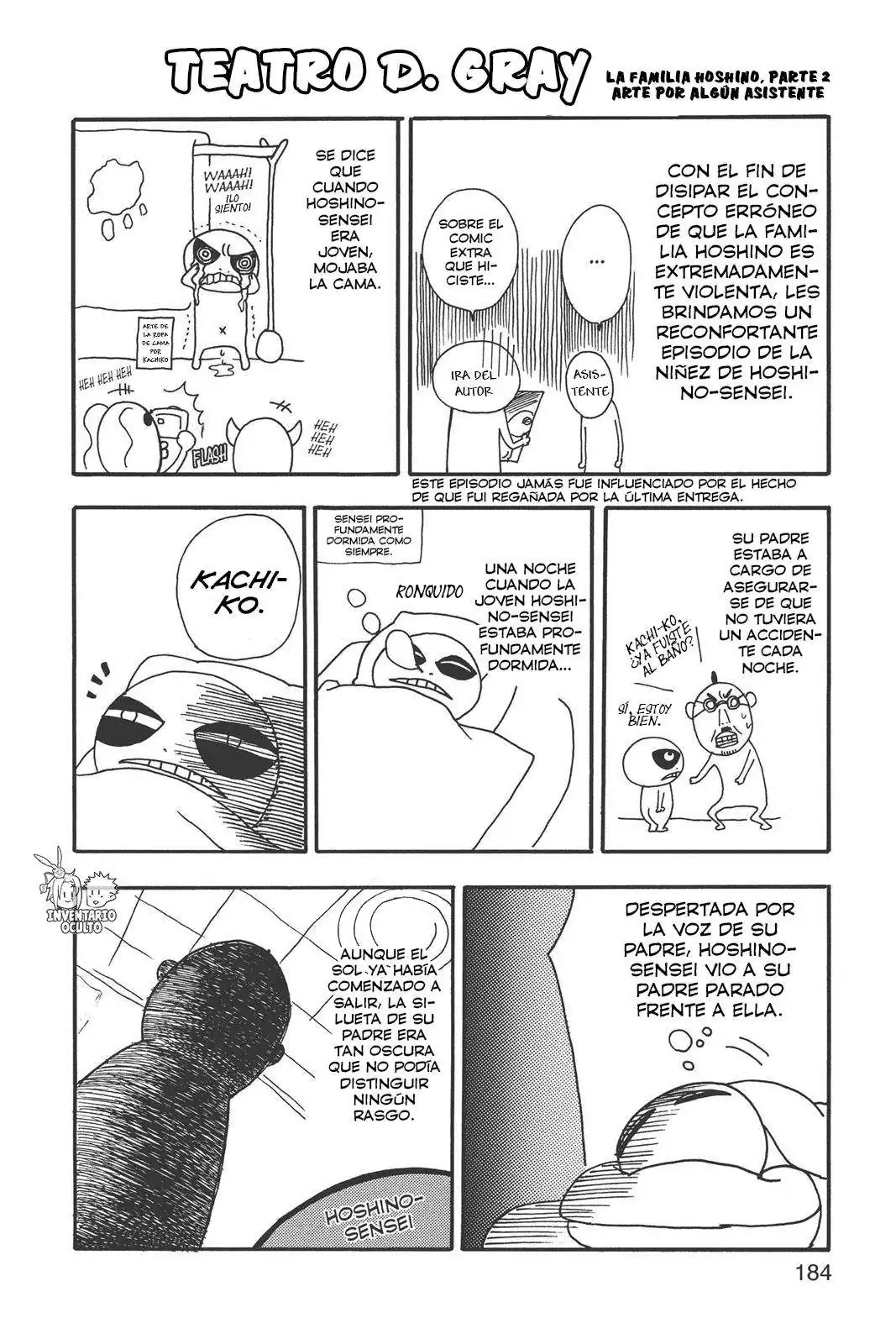 Página 18 — D.Gray-man Capítulo 107