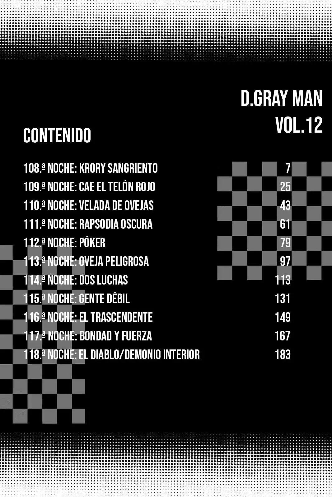 Página 7 — D.Gray-man Capítulo 108