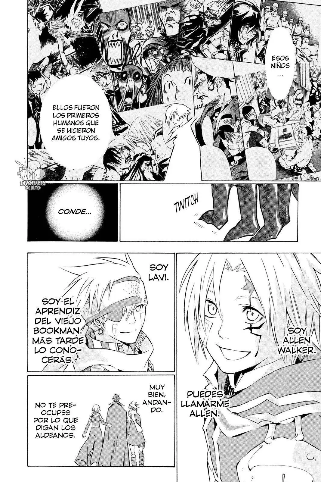 Página 13 — D.Gray-man Capítulo 108