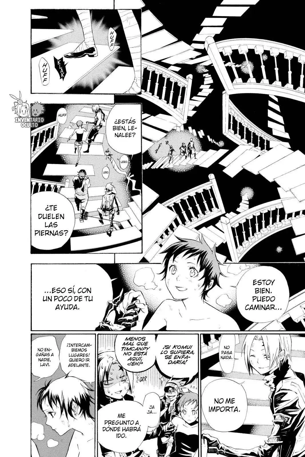 Página 3 — D.Gray-man Capítulo 110