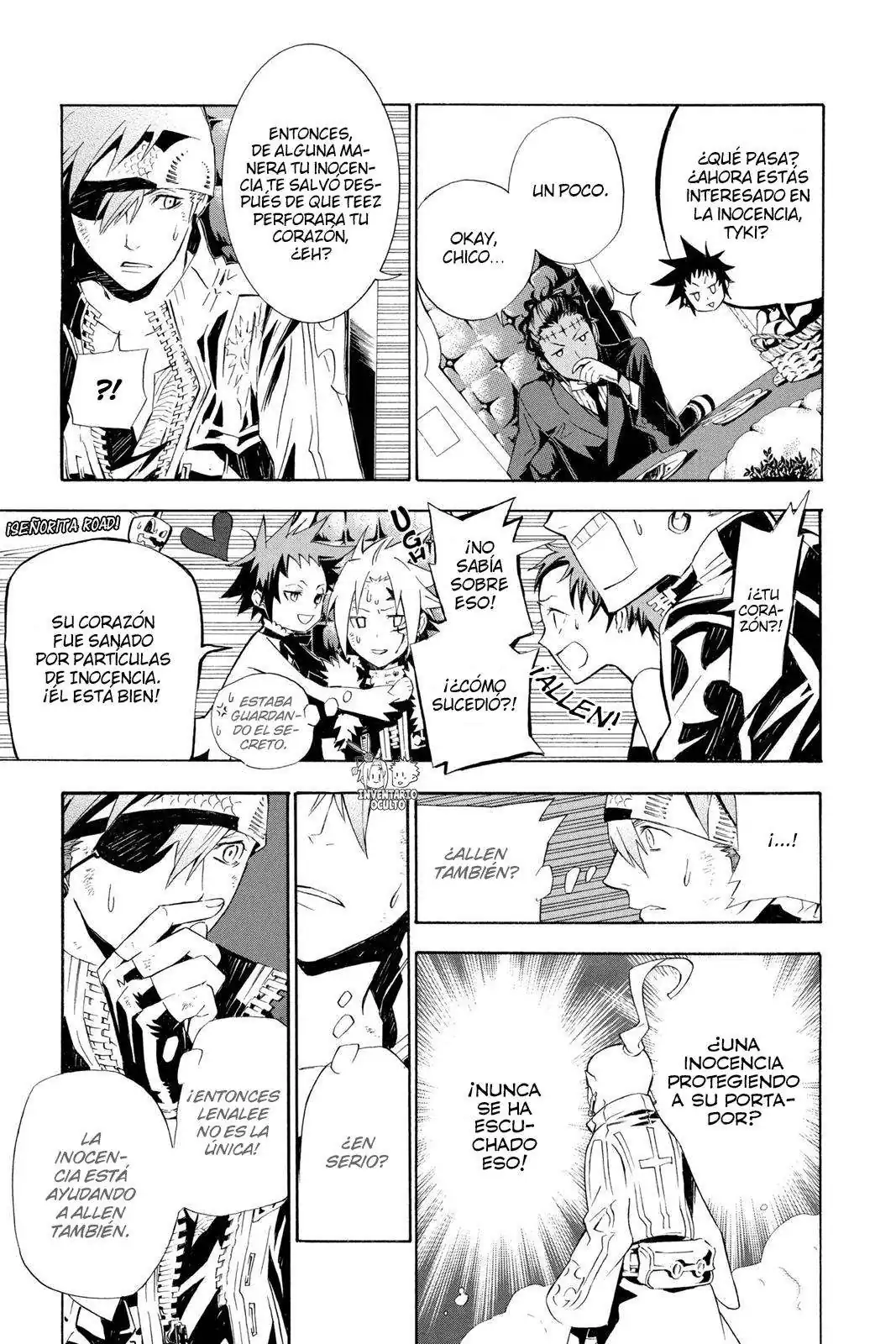 Página 8 — D.Gray-man Capítulo 111