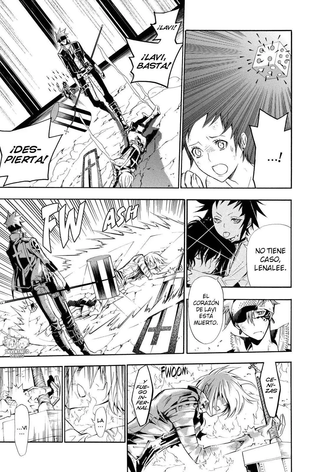 Página 8 — D.Gray-man Capítulo 121