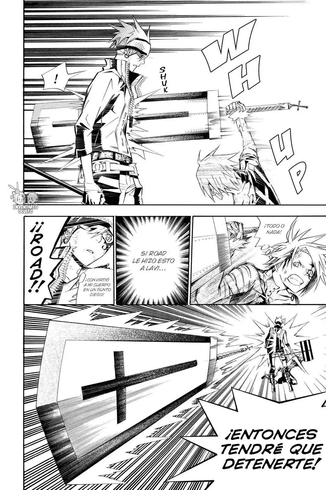 Página 9 — D.Gray-man Capítulo 121