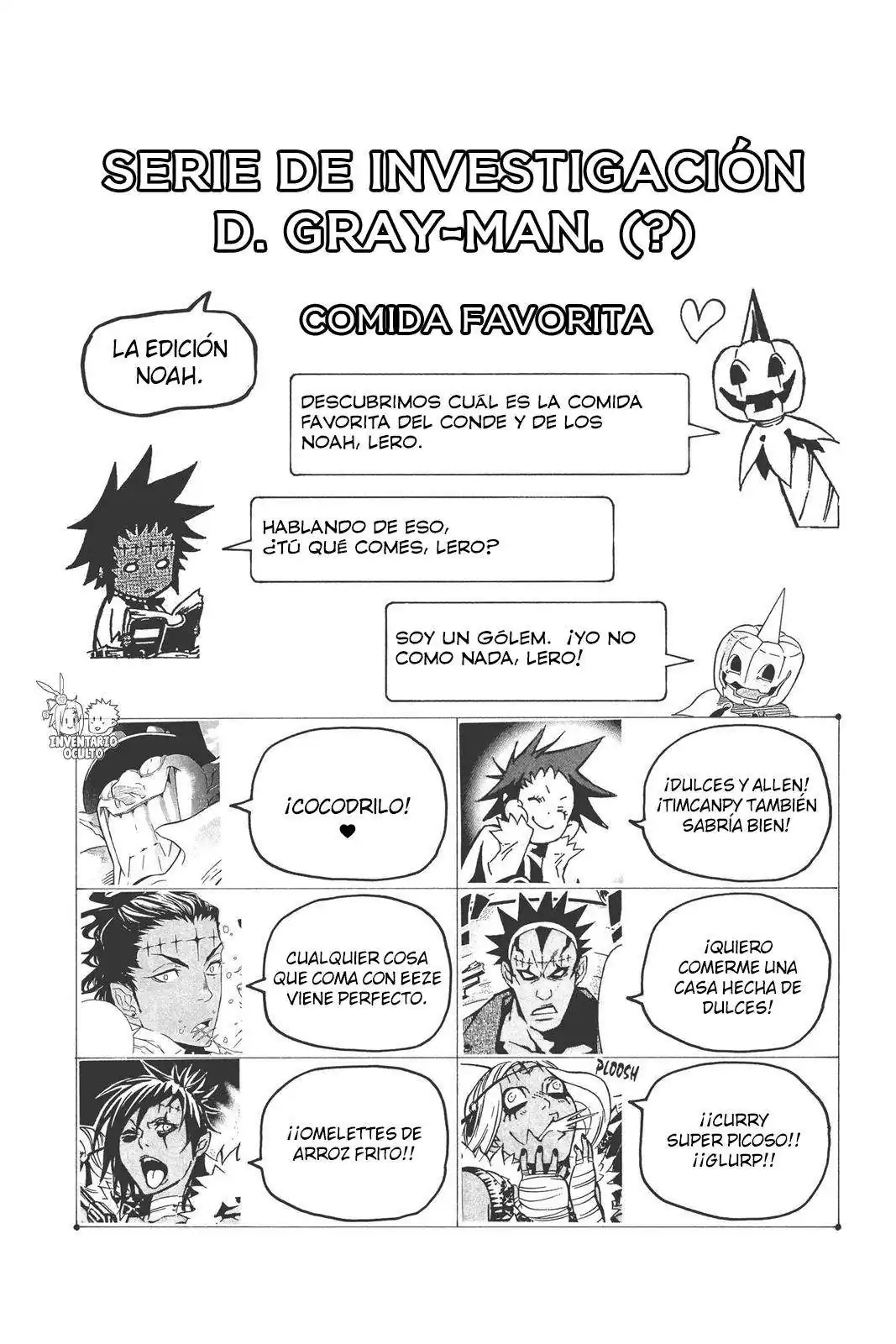 Página 21 — D.Gray-man Capítulo 121