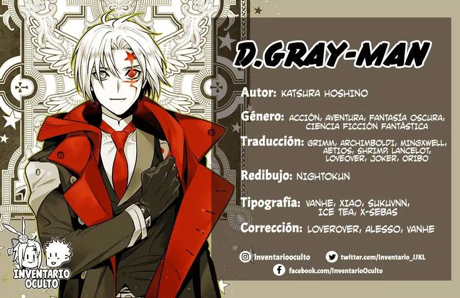 Página 1 — D.Gray-man Capítulo 122
